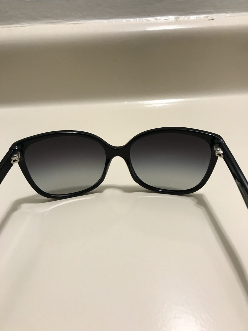 Dolce & Gabbana Black Gradient Oversized Cat-Eye Women's Sunglasses - Picture 4 of 4